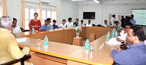 The Governor of Arunachal Pradesh Shri P.B. Acharya interacting with community leaders, members of NGOs and Businessmen of Tezu at Tezu on 6th August2017.